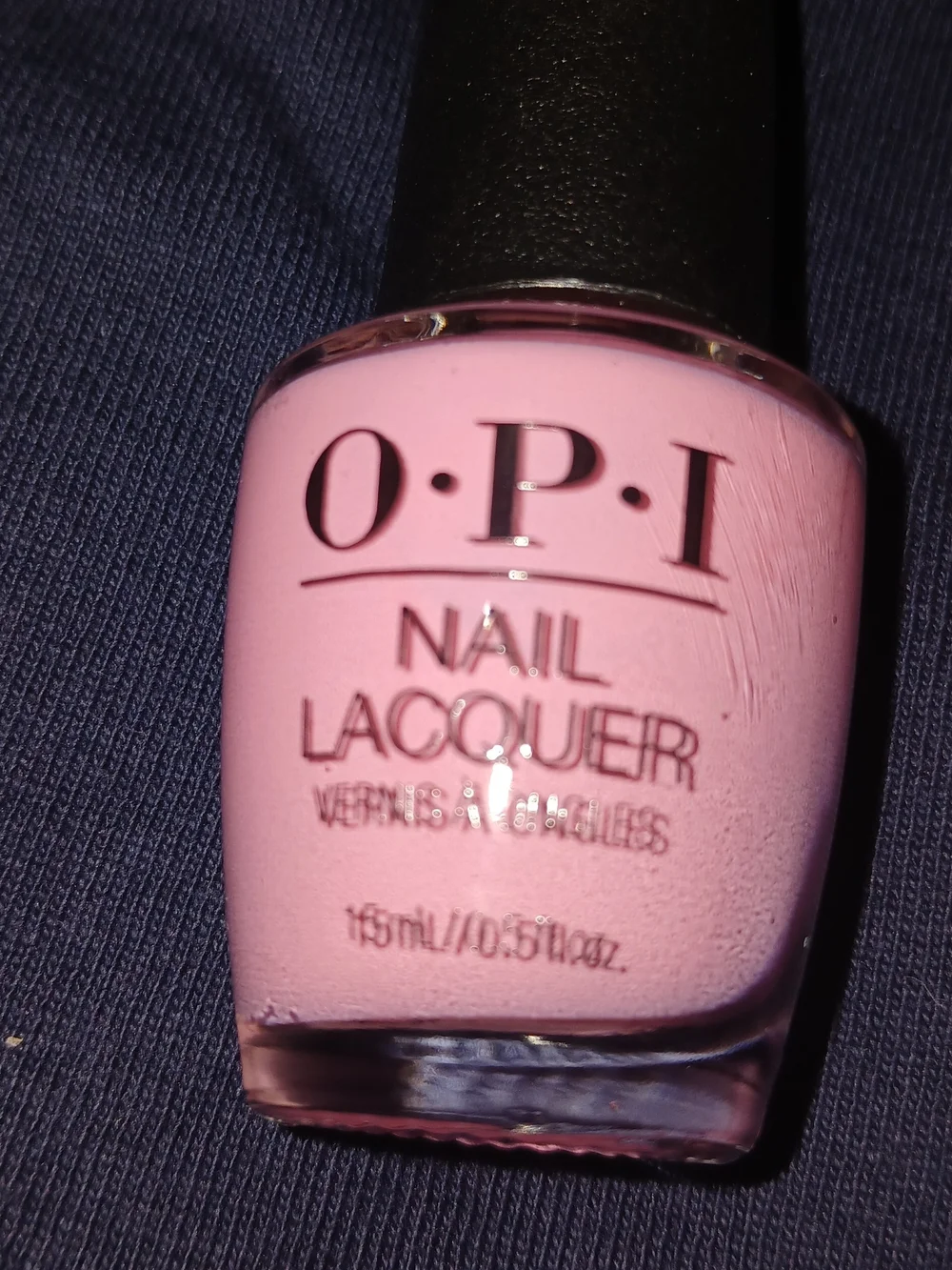 OPI Soft Pink Nail Lacquer - Pastel Pink Bottle